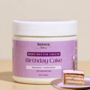 Birthday Cake Vanilla Body Butter with vanilla pastry