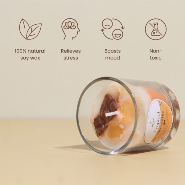tropical smoothie jar candle