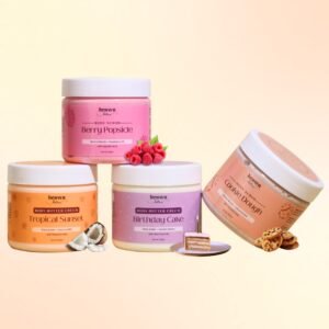 body scrubs and body butters