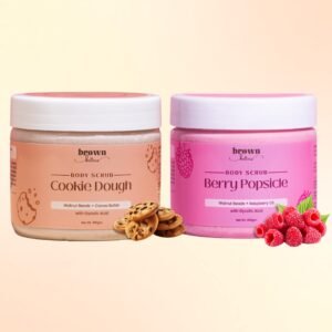 chocolate and berry body scrubs
