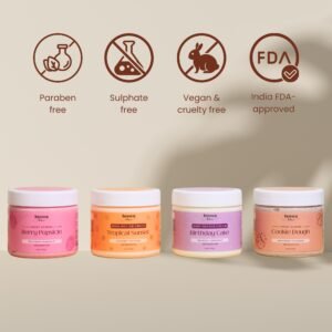 body scrubs and body butters