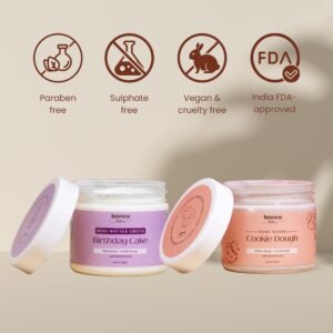 Body butter and body scrub